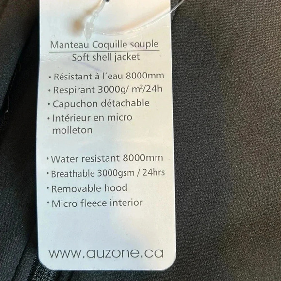 Y2K ,vintage tag,NWT MEN Large soft shell black jacket !Exc cond! Sporty,classic - Picture 13 of 14